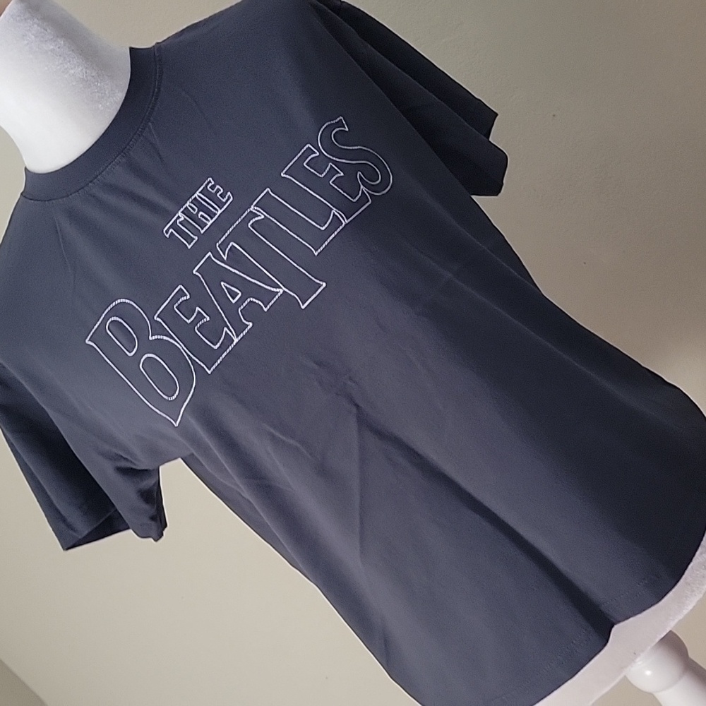 The Beatles H&M Graphic Charcoal Cotton Tee